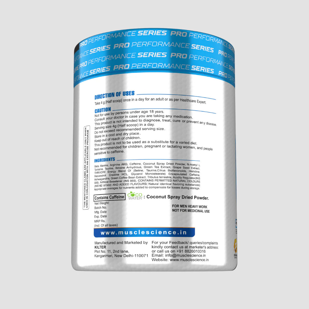 Muscle Science Ignitor NexGen Pre-Workout