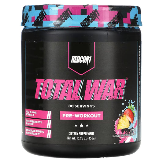 Redcon1, Total War, Pre-Workout (30 servings)