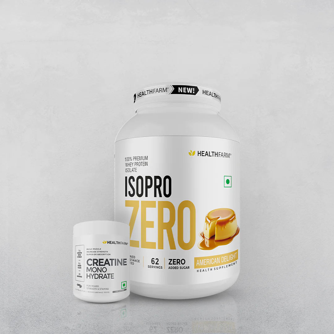 HealthFarm ISO Pro ZERO, 100% Whey + Creatine (100g)