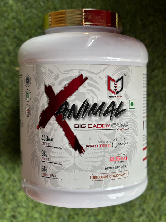 Muscle Doctor XAnimal Big Daddy Gains Whey Protein complex (2.5KG)