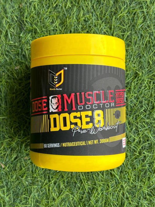 Muscle Doctor DOSE8 Pre-Workout (60serving)