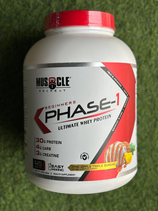 Muscle Secreat beginners phase-1 ultimate whey protein (2kg)