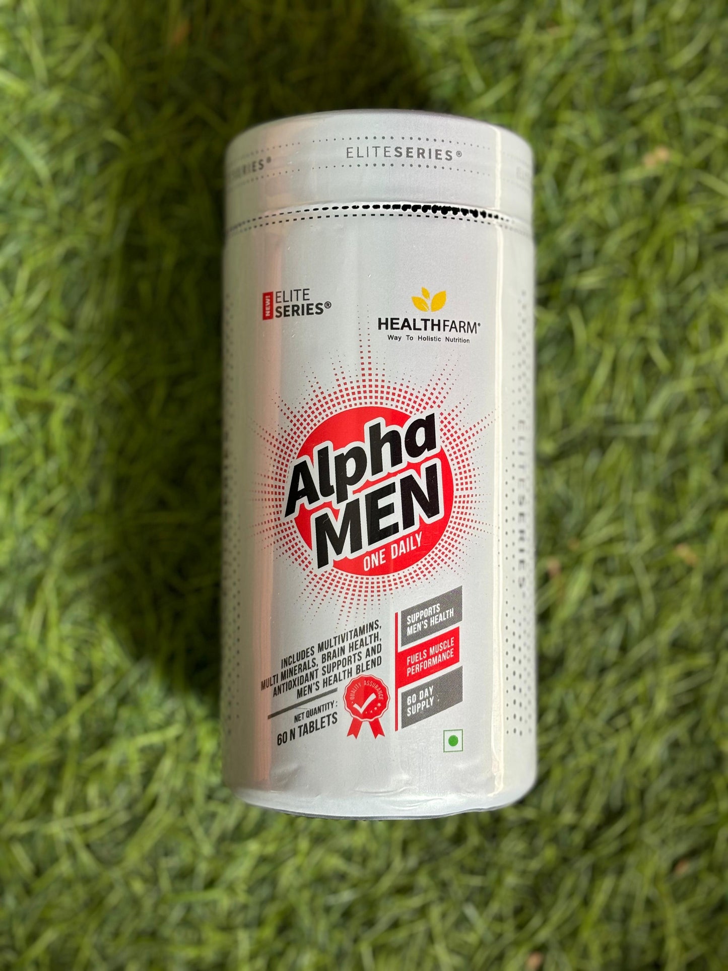 HealthFarm AlphaMen Multivitamin for Men's Health (60Tab)