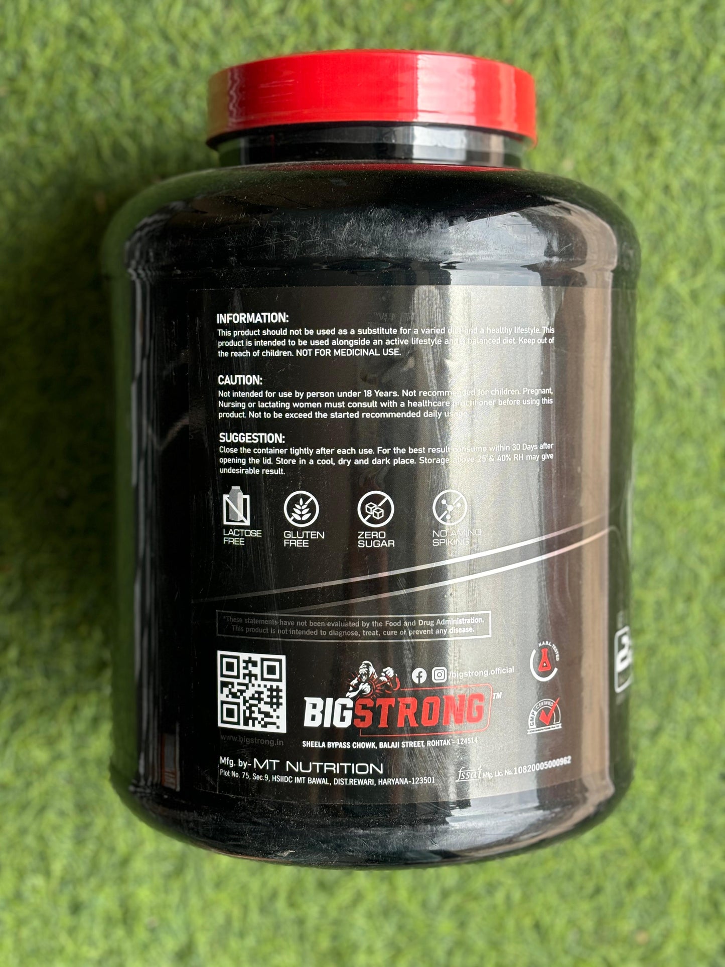 Big Strong Premium Whey Protein (2kg)