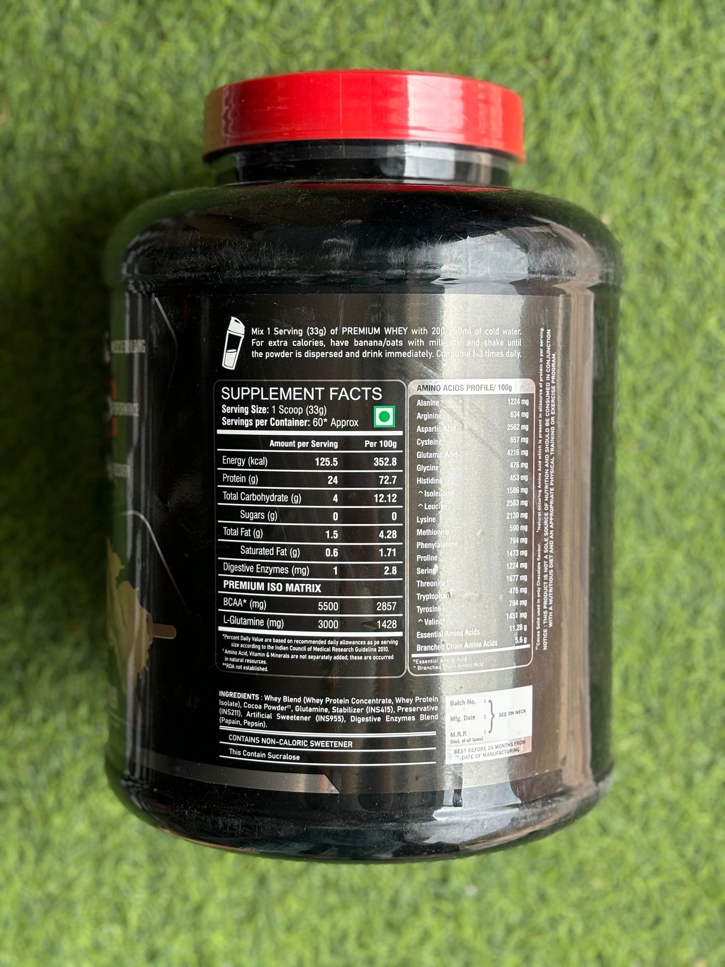 Big Strong Premium Whey Protein (2kg)