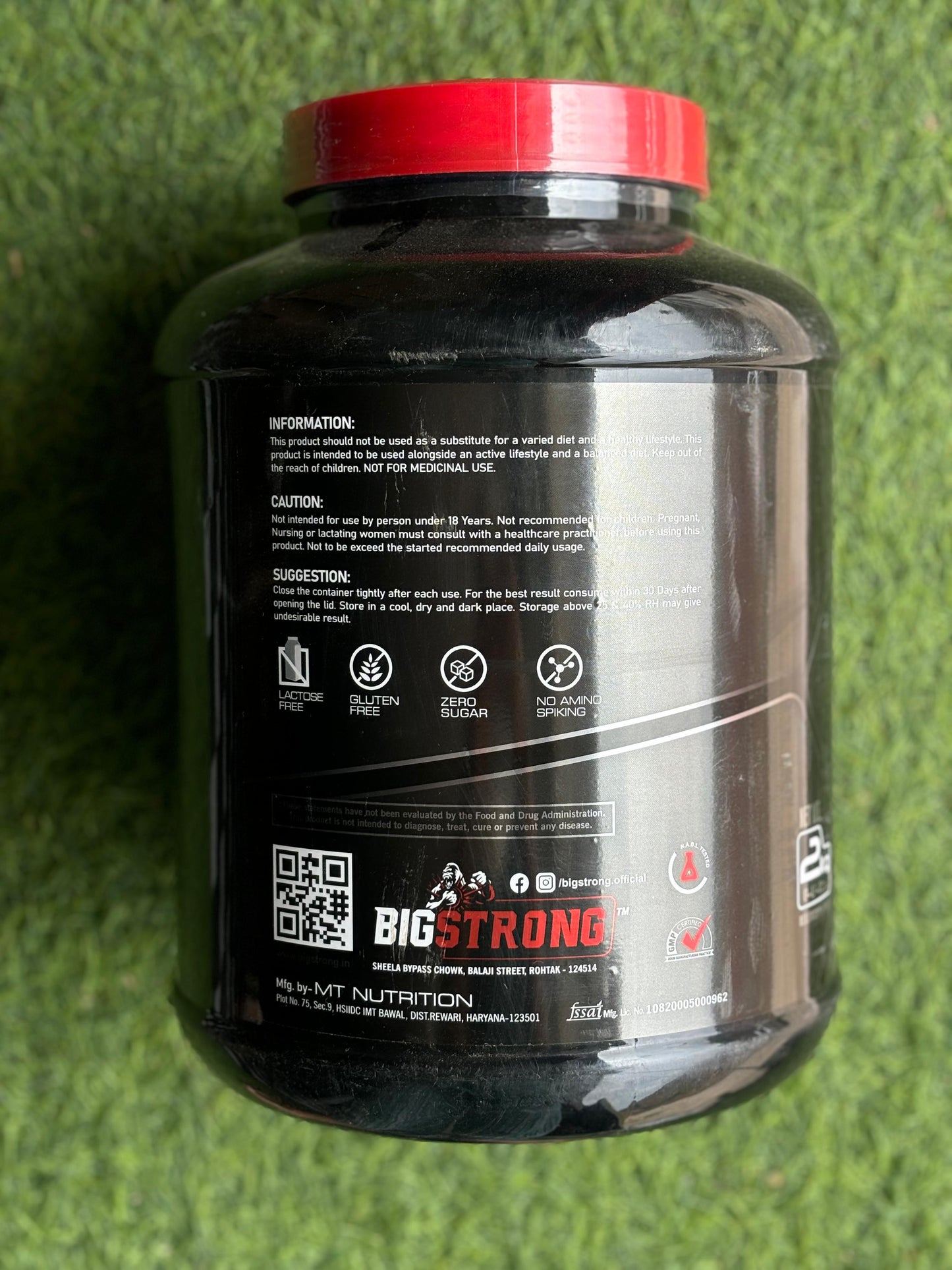 Big Strong Premium ISO Whey Isolate Protein (2Kg)