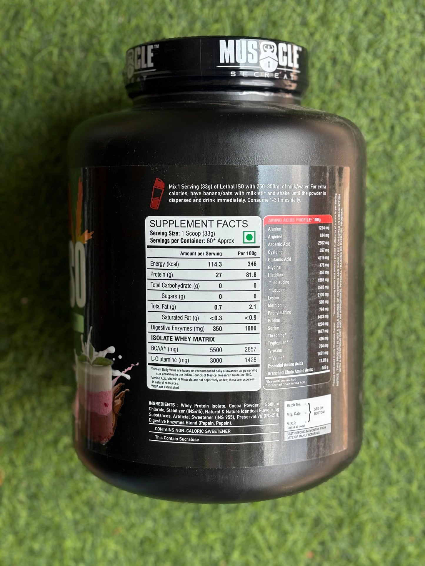 Muscle Secreat Lethal Iso (2Kg)