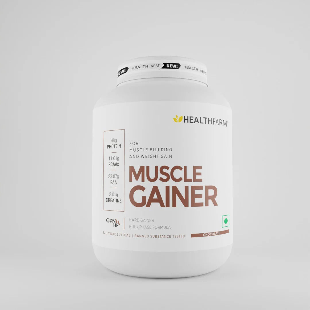 Healthfarm Muscle Gainer | Hard Gainer Bulk Phase Formula