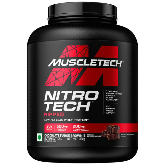 MUSCLETECH NITRO-TECH RIPPED WHEY PROTEIN POWDER