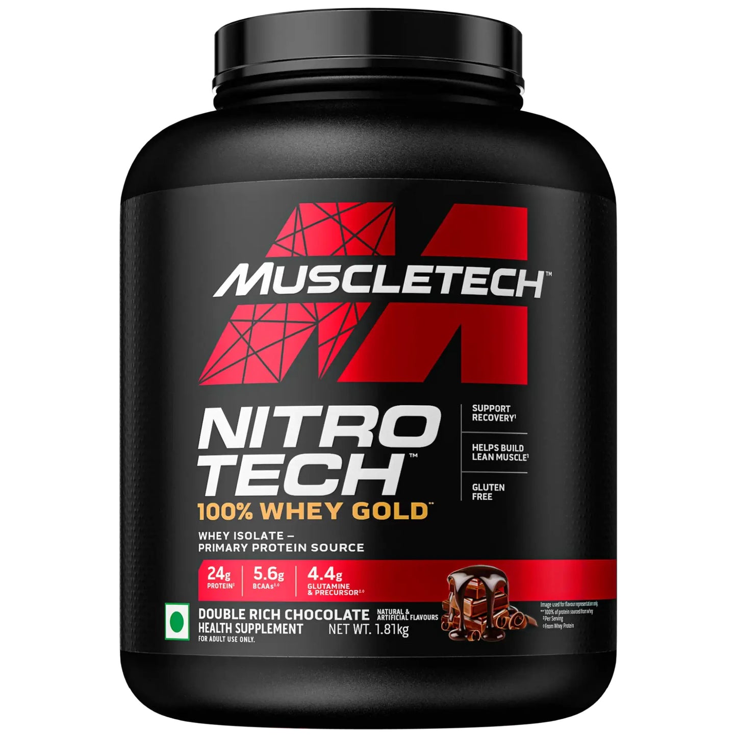 MUSCLETECH NITRO-TECH 100% WHEY GOLD 1.81 kg