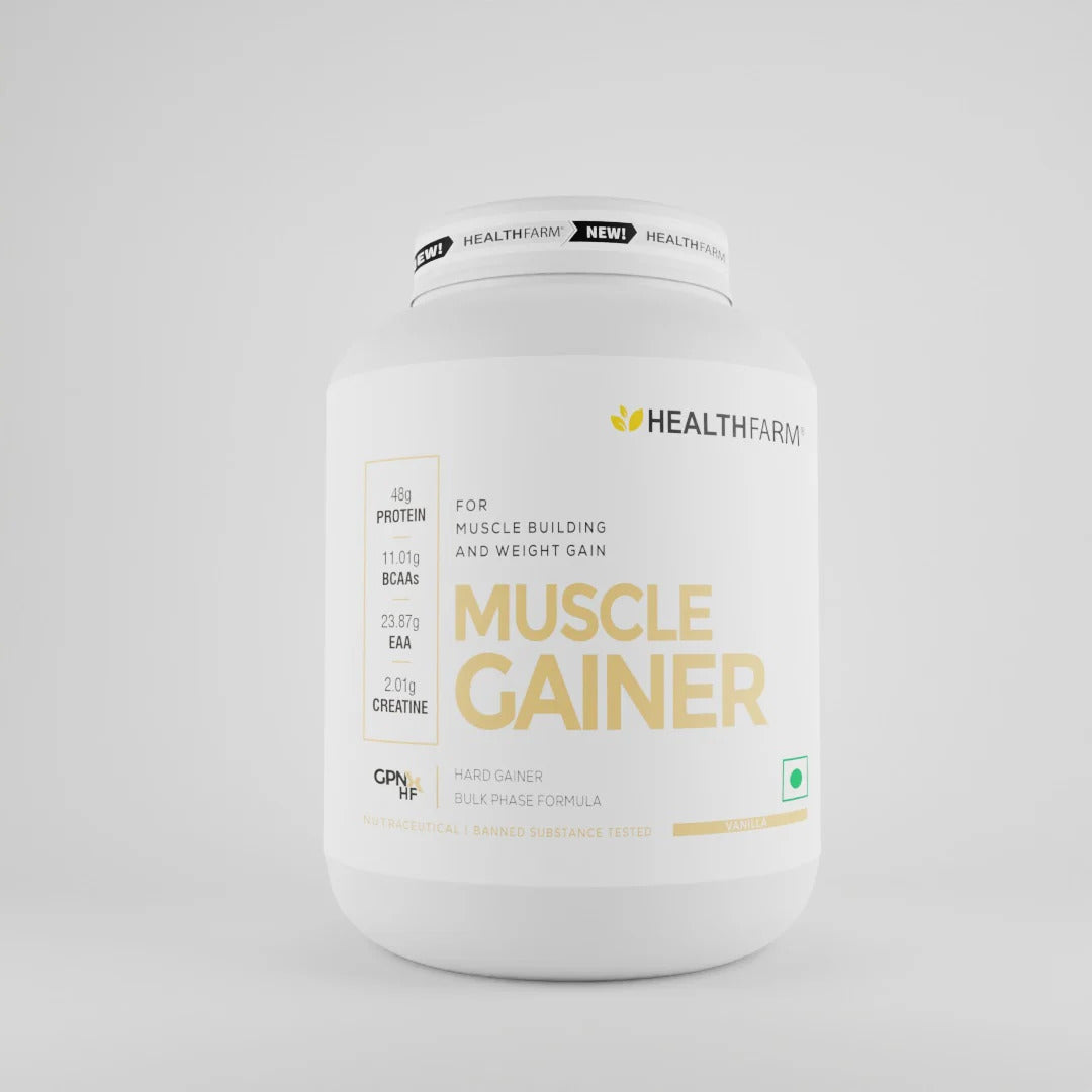 Healthfarm Muscle Gainer | Hard Gainer Bulk Phase Formula